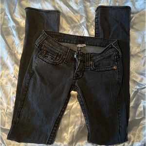 Low rise true religion jeans